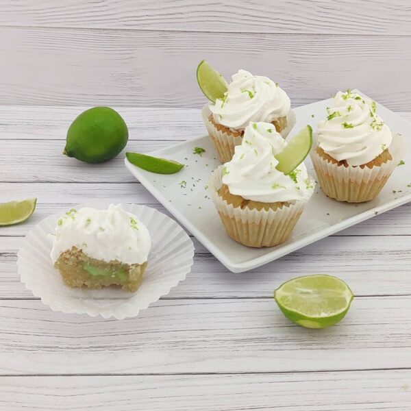 Cupcakes- coco y lima (Vegan)