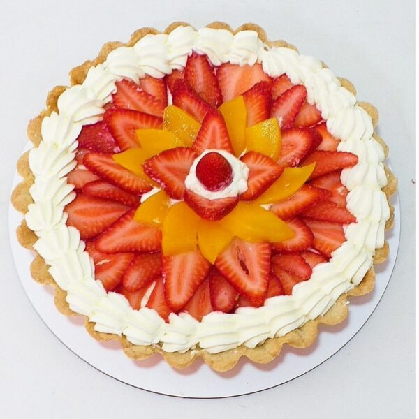 Tarta frutal- Vegan