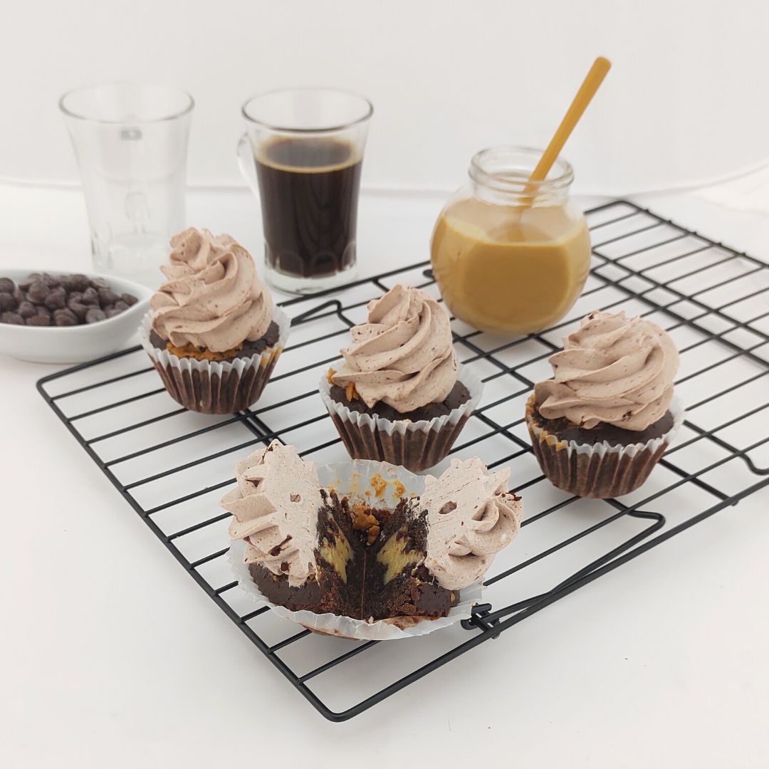 Cupcakes- chocolate and peanut butter (Vegan)